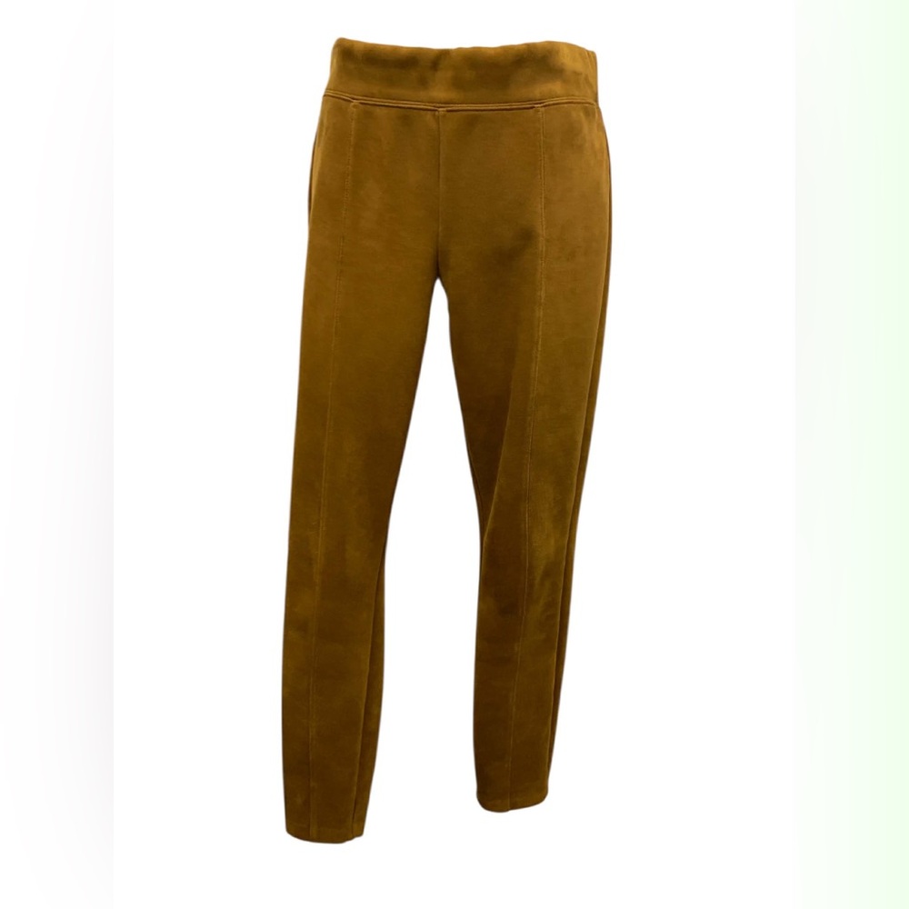 Old Navy Suede Tan Velvet Trousers Size M